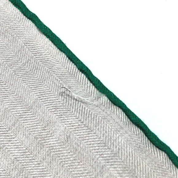 HERMES fringe LAST NIGHT Last Night DJ Shawl Scarf Muffler Stole/Shawl - Picture 6 of 14